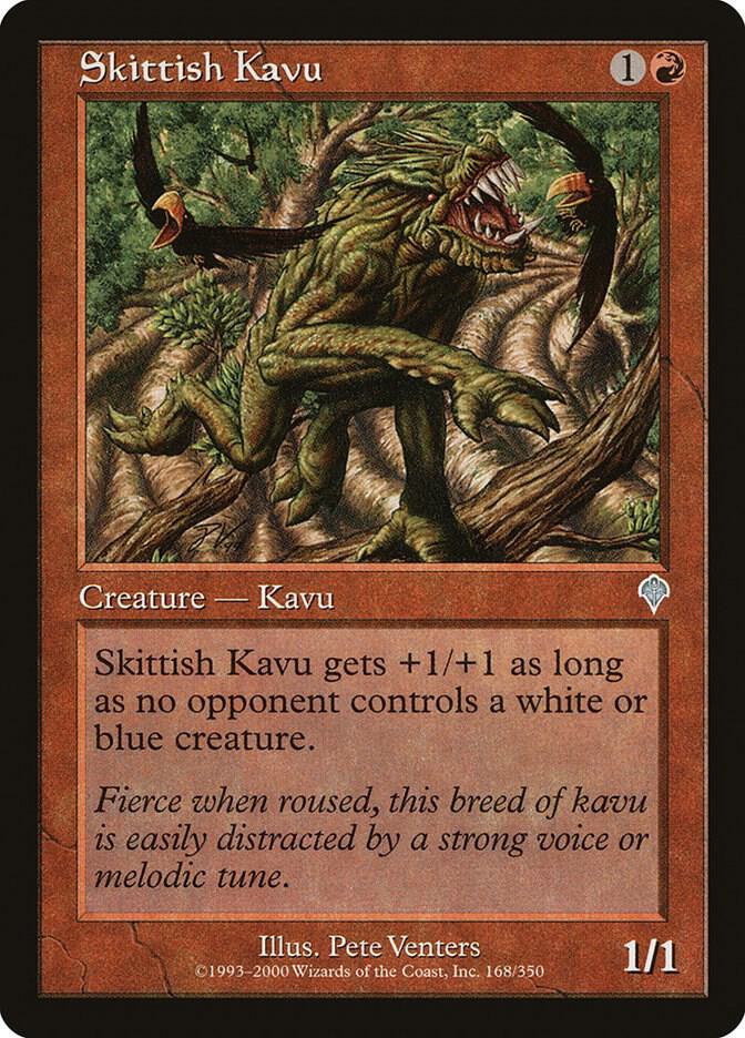 Skittish Kavu [Invasion] 168