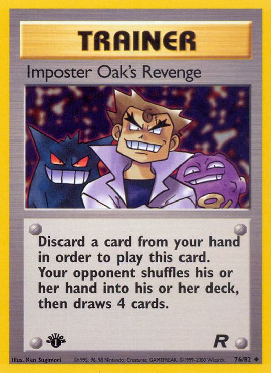 Imposter Oak's Revenge - 76/82 Team Rocket