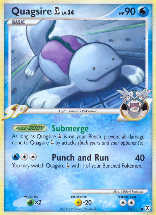 Quagsire GL - 76/111 Rising Rivals