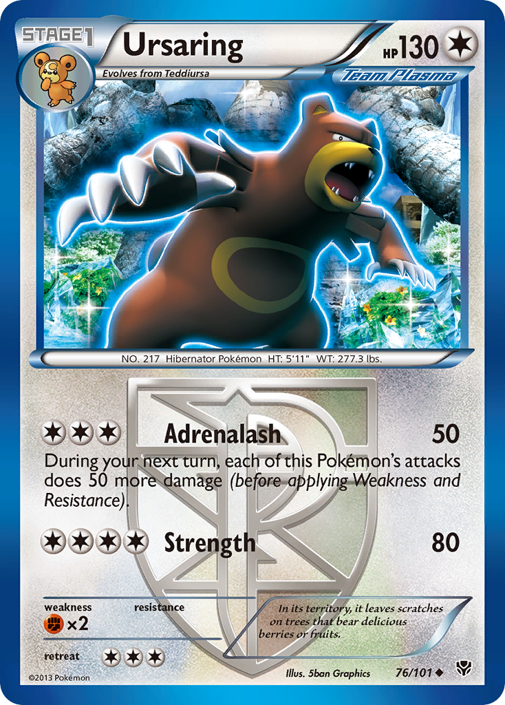 Ursaring - 76/101 Plasma Blast