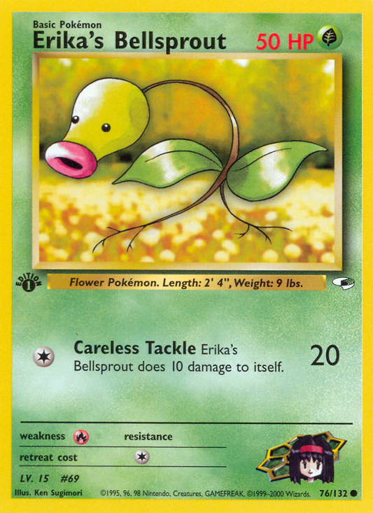 Erika's Bellsprout - 76/132 Gym Heroes