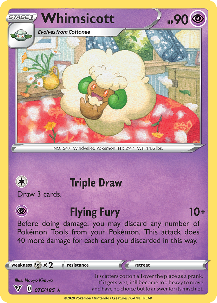 Whimsicott - 76/185 Vivid Voltage