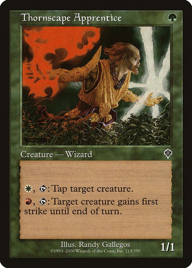 Thornscape Apprentice [Invasion] 215