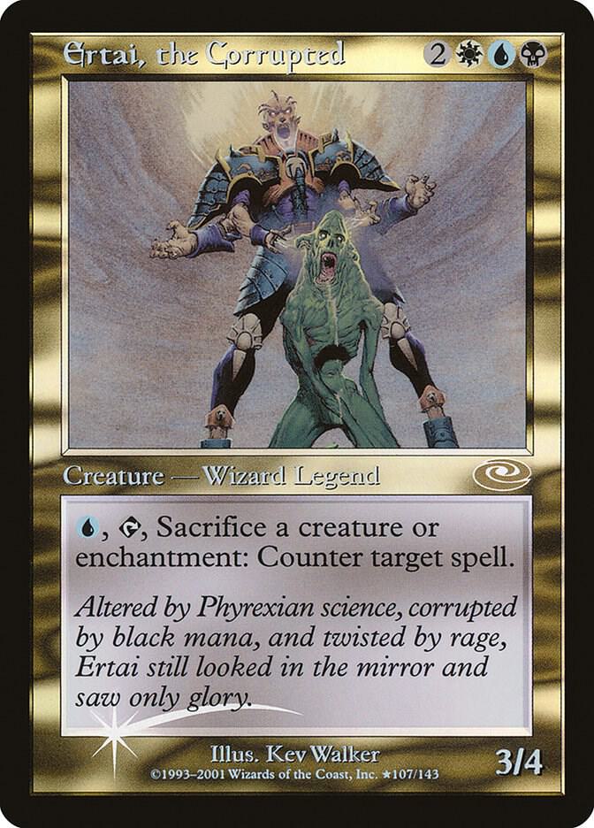 Ertai, the Corrupted (Alt. Art Foil) [Planeshift] 107