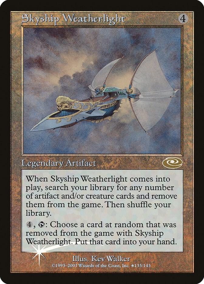 Skyship Weatherlight (Alt. Art Foil) [Planeshift] 135