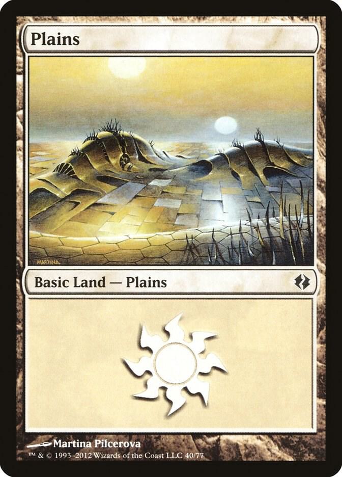 Plains (40) [Duel Decks: Venser vs. Koth] 40
