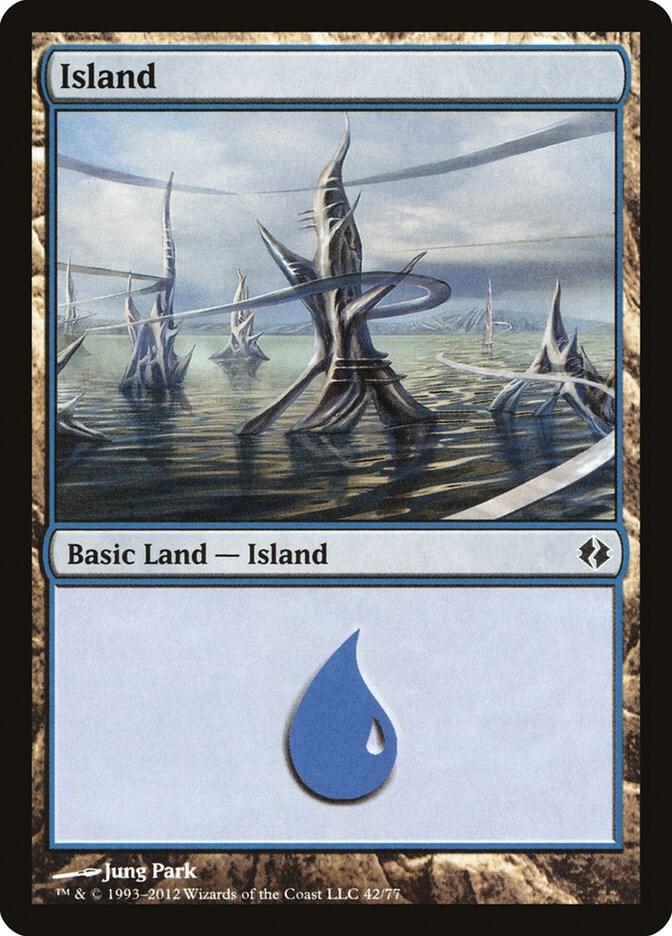 Island (42) [Duel Decks: Venser vs. Koth] 42