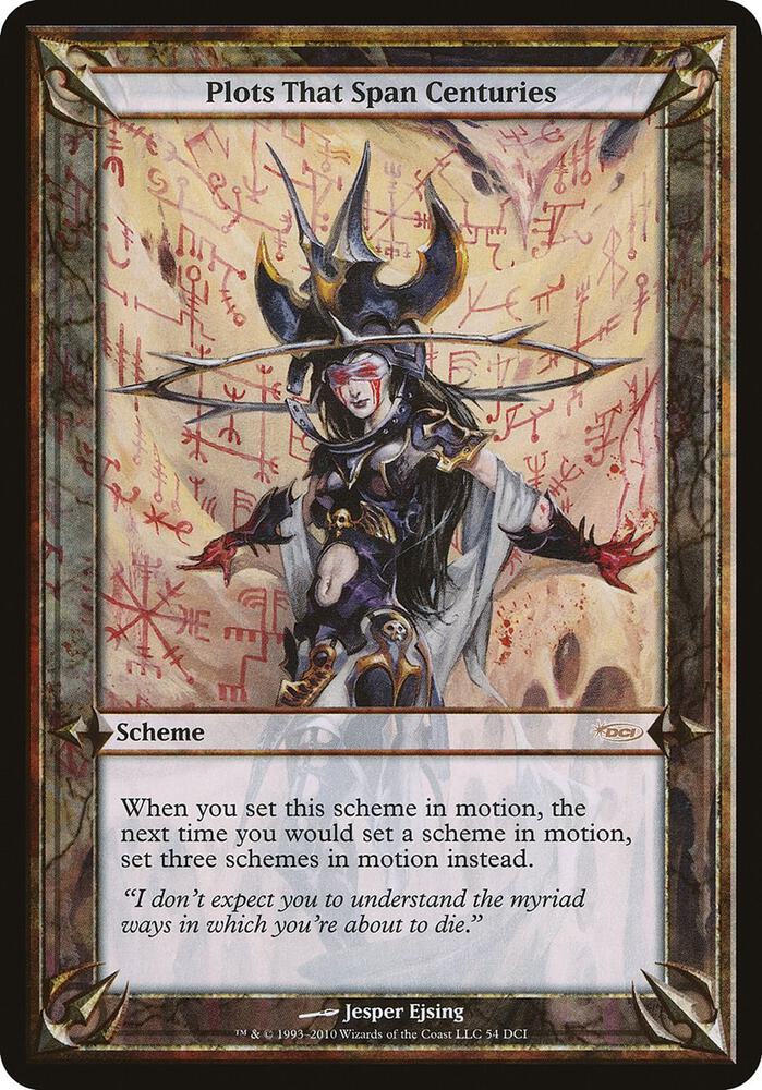 Plots That Span Centuries (Release Event Promo) [Oversize Cards] 54