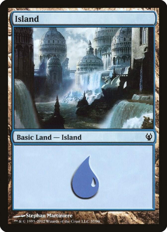 Island (37) [Duel Decks: Izzet vs. Golgari] 37