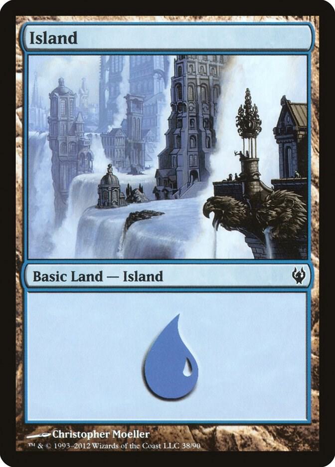 Island (38) [Duel Decks: Izzet vs. Golgari] 38