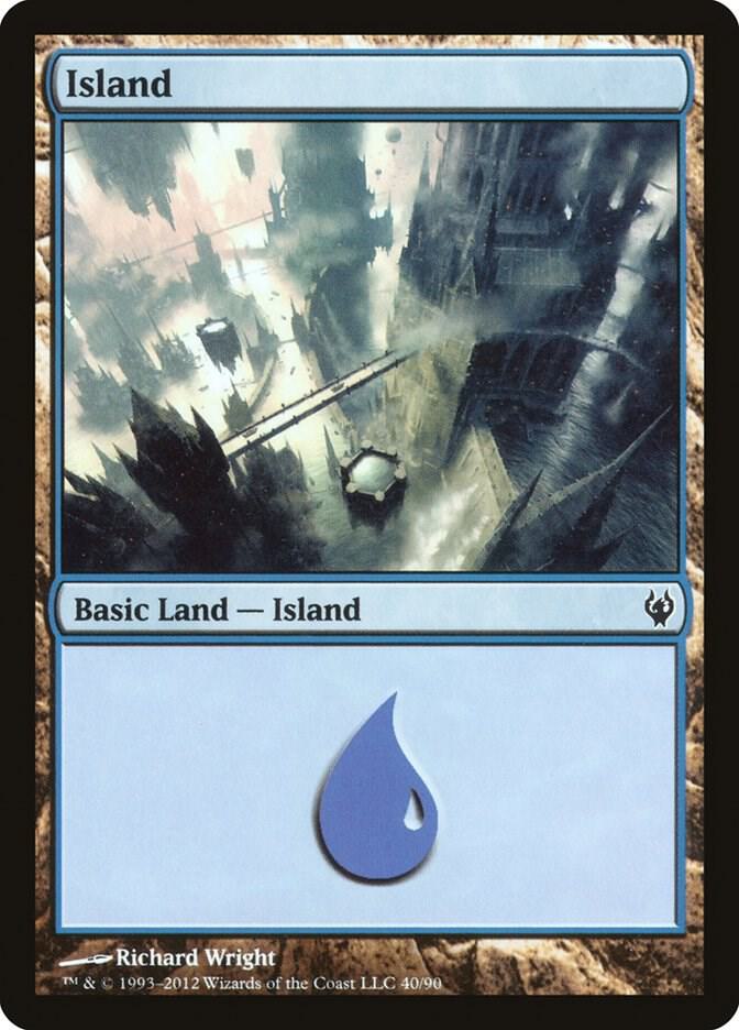 Island (40) [Duel Decks: Izzet vs. Golgari] 40