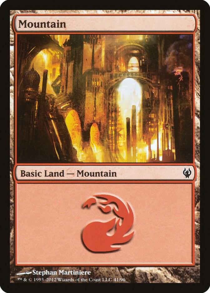 Mountain (41) [Duel Decks: Izzet vs. Golgari] 41
