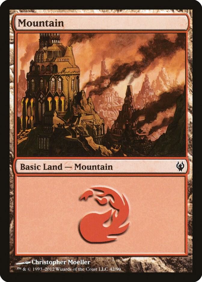 Mountain (42) [Duel Decks: Izzet vs. Golgari] 42