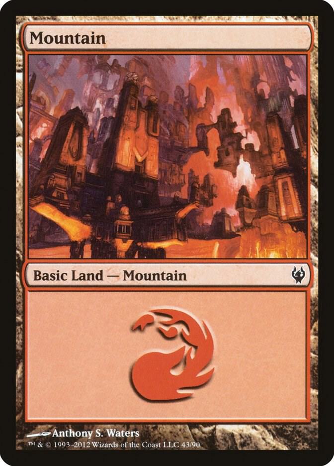 Mountain (43) [Duel Decks: Izzet vs. Golgari] 43