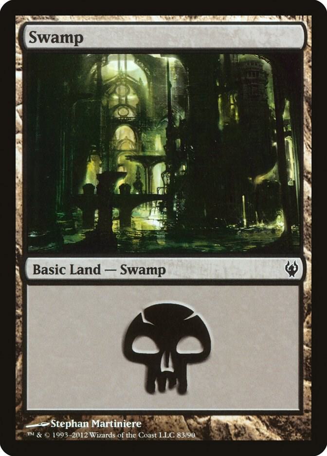 Swamp (83) [Duel Decks: Izzet vs. Golgari] 83