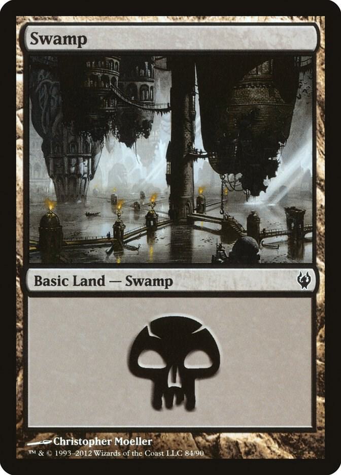 Swamp (84) [Duel Decks: Izzet vs. Golgari] 84