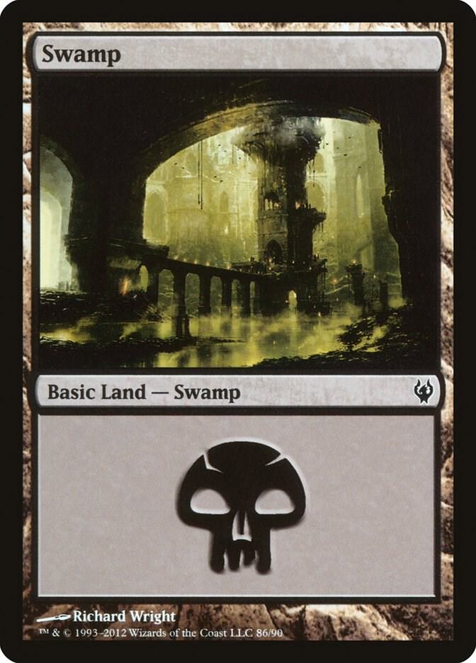 Swamp (86) [Duel Decks: Izzet vs. Golgari] 86