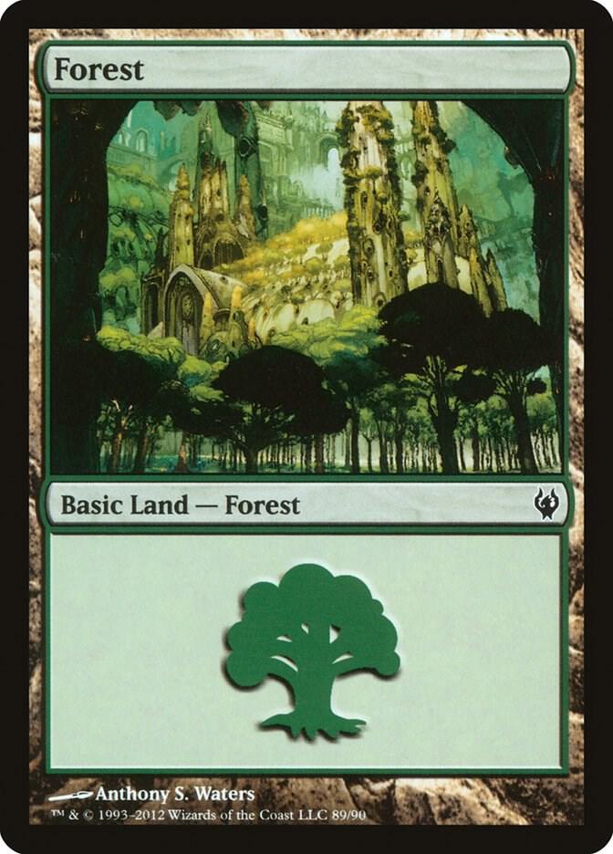 Forest (89) [Duel Decks: Izzet vs. Golgari] 89