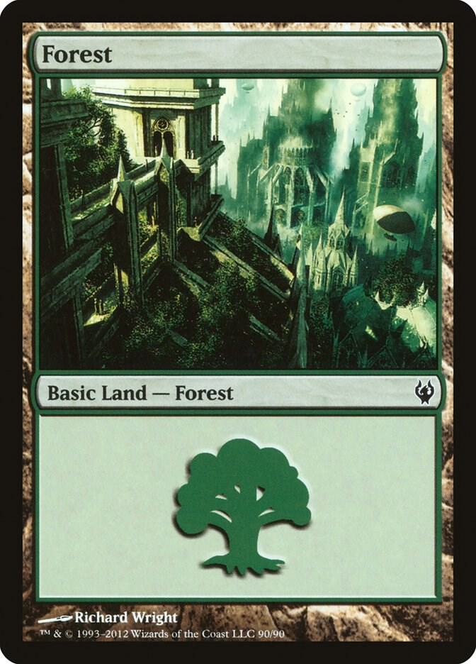 Forest (90) [Duel Decks: Izzet vs. Golgari] 90