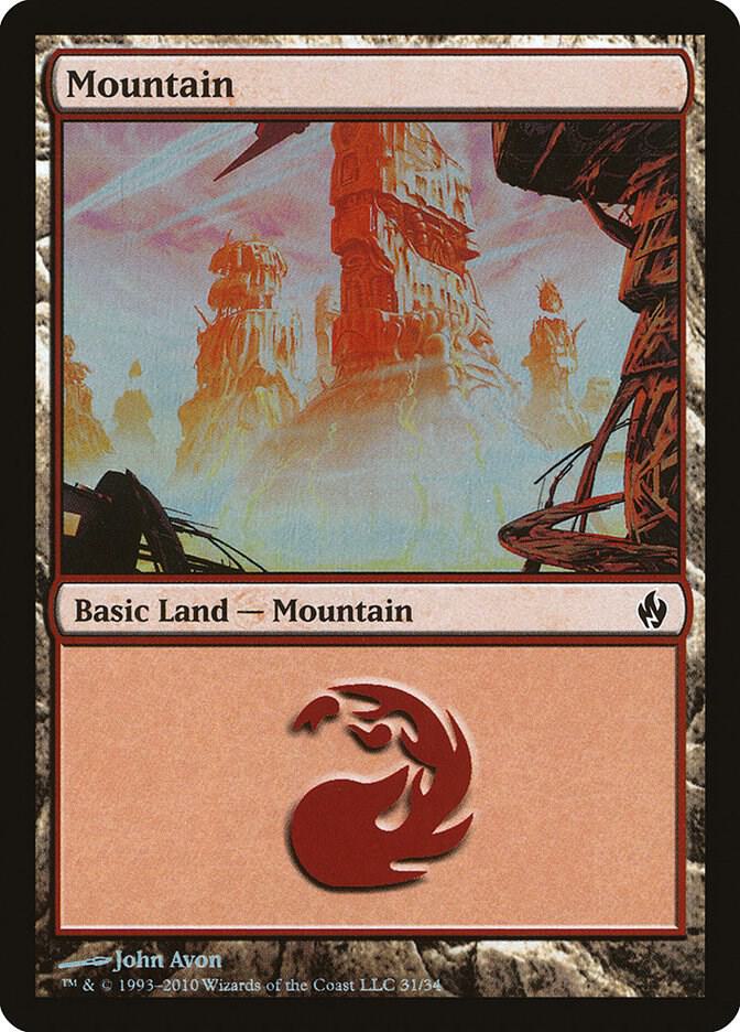 Mountain (31) [Premium Deck Series: Fire and Lightning] 31