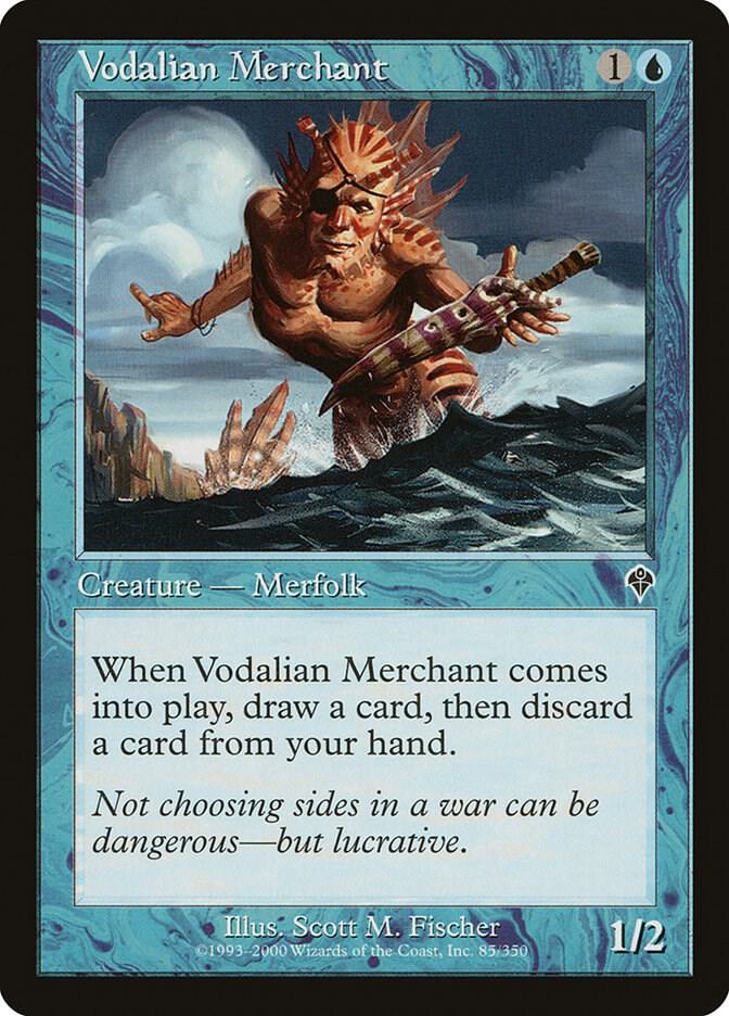 Vodalian Merchant [Invasion] 85