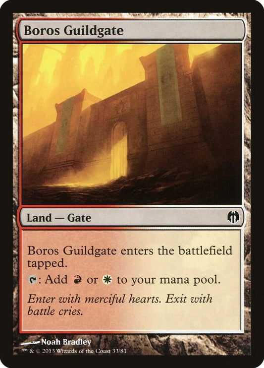 Boros Guildgate [Duel Decks: Heroes vs. Monsters] 33