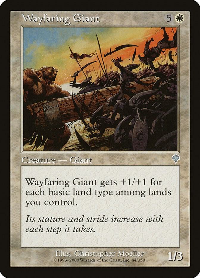 Wayfaring Giant [Invasion] 44