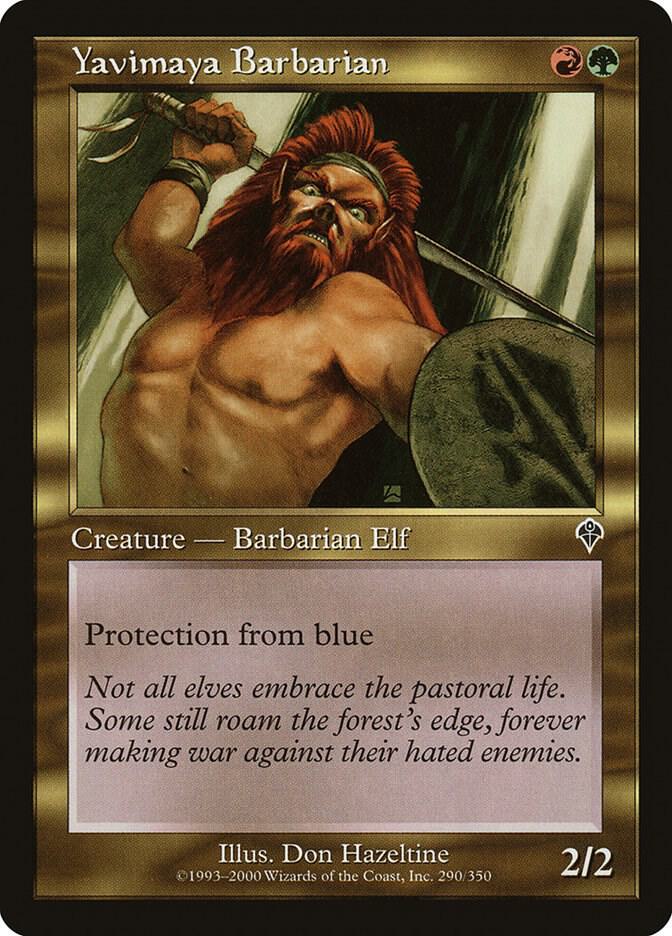 Yavimaya Barbarian [Invasion] 290