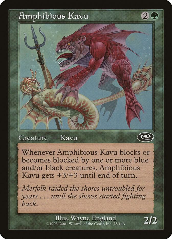 Amphibious Kavu [Planeshift] 78