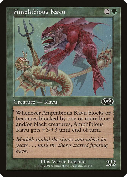 Amphibious Kavu [Planeshift] 78