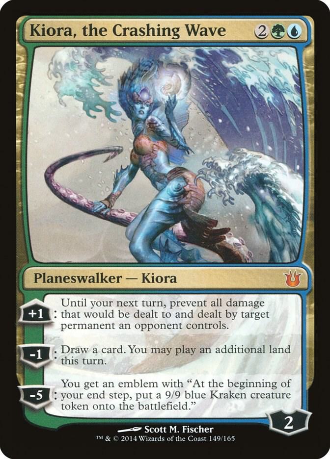 Kiora, the Crashing Wave [Born of the Gods] 149