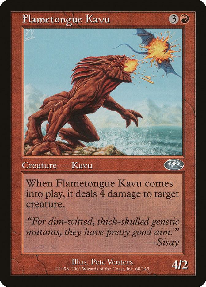 Flametongue Kavu [Planeshift] 60
