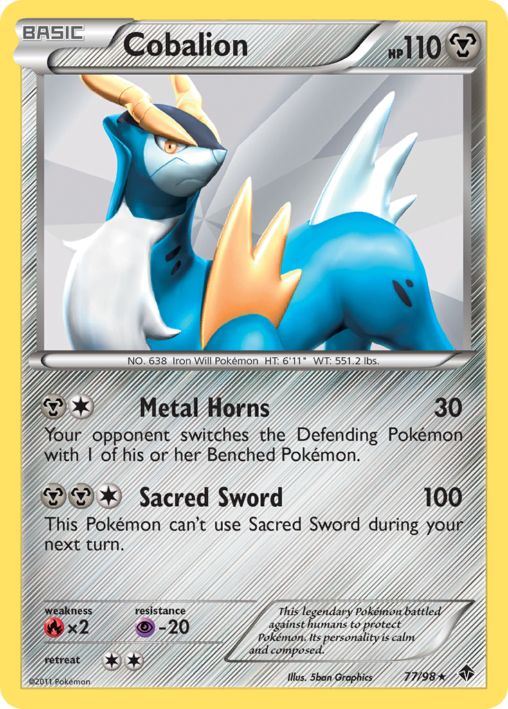 Cobalion - 77/98 Emerging Powers