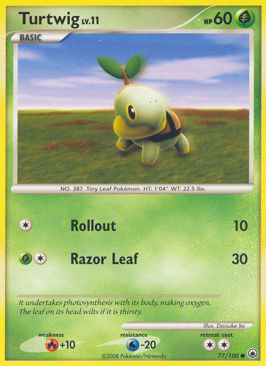 Turtwig - 77/100 Majestic Dawn