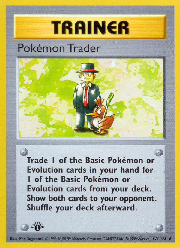 Pokémon Trader - 77/102 Base