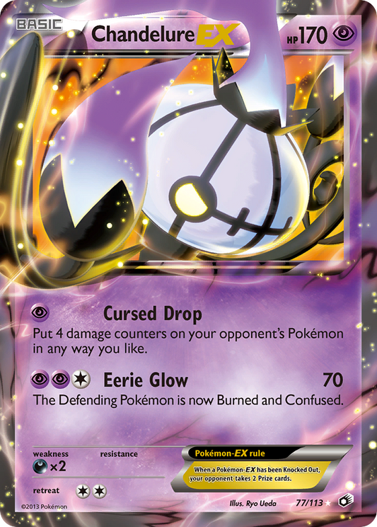 Chandelure-EX - 77/113 Legendary Treasures