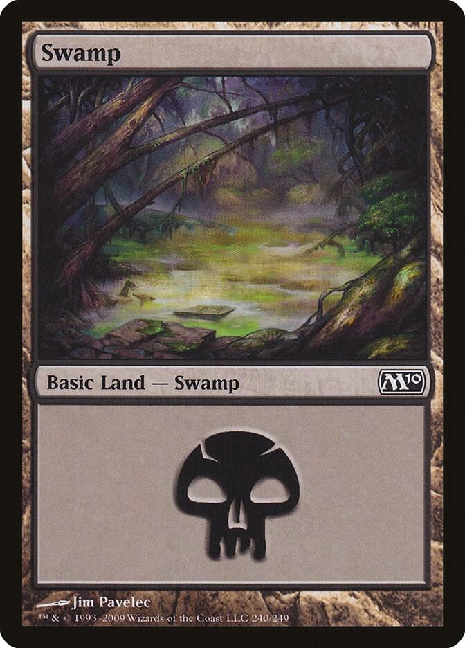 Swamp (240) [Magic 2010 (M10)] 240