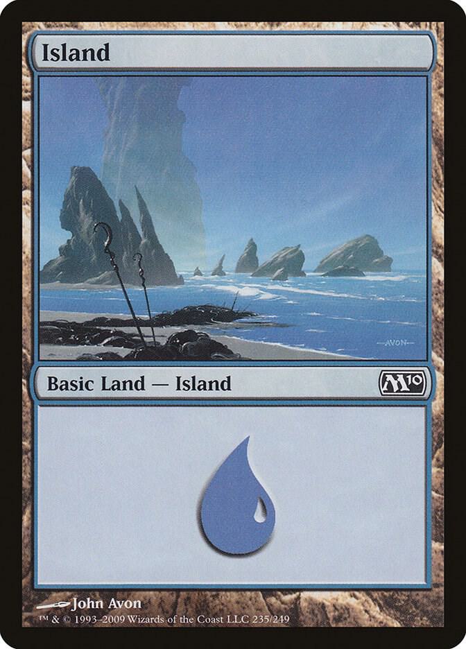 Island (235) [Magic 2010 (M10)] 235