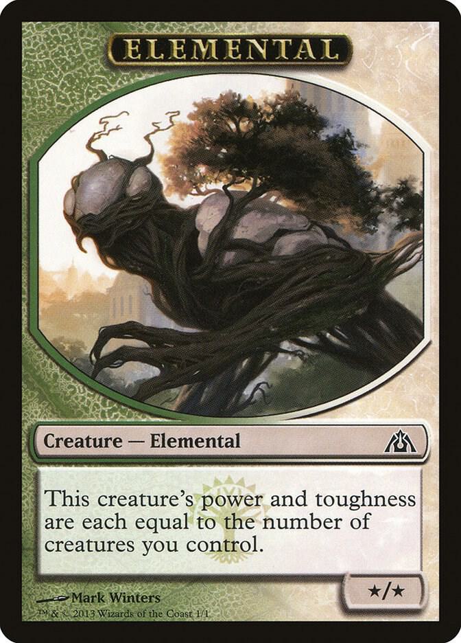 Elemental Token [Dragon's Maze] 1