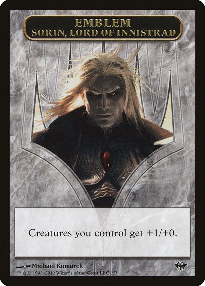 Emblem - Sorin, Lord of Innistrad [Dark Ascension] 3