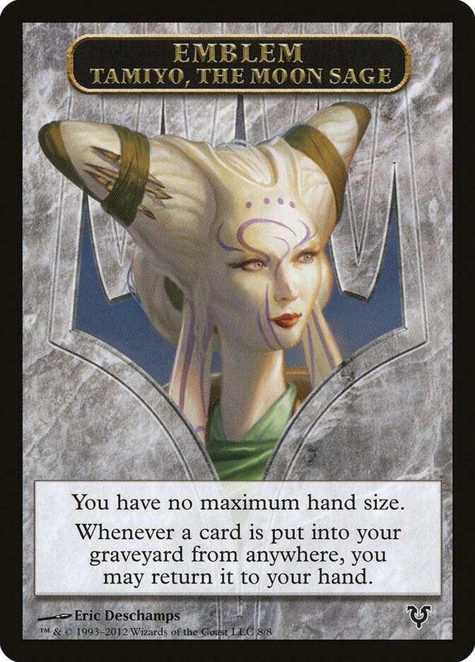 Emblem - Tamiyo, the Moon Sage [Avacyn Restored] 8