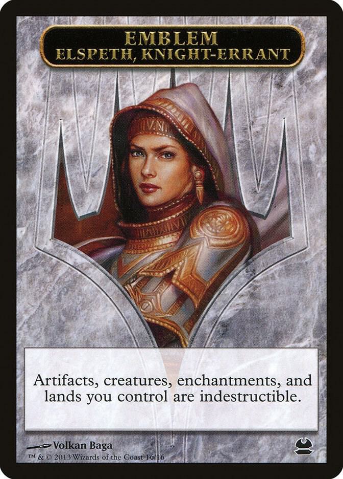 Emblem - Elspeth, Knight-Errant [Modern Masters] 16