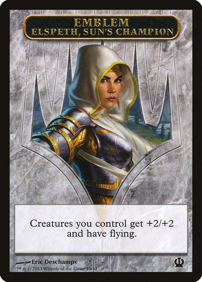 Emblem - Elspeth, Sun's Champion [Theros] 11