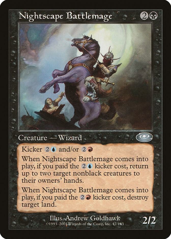 Nightscape Battlemage [Planeshift] 47