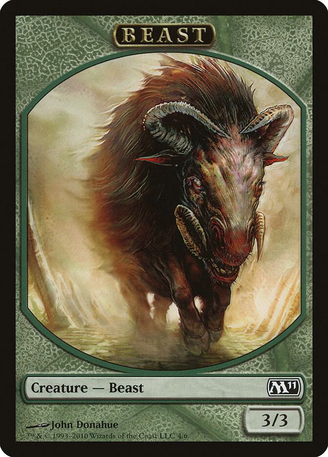 Beast Token [Magic 2011 (M11)] 4