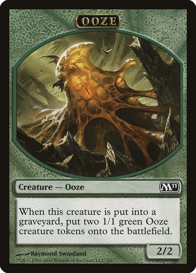 Ooze Token (5) [Magic 2011 (M11)] 5