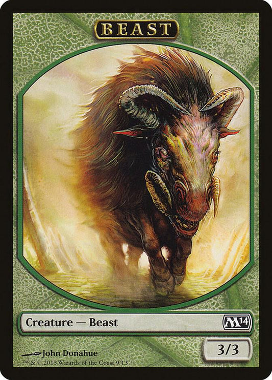 Beast Token [Magic 2014 (M14)] 9