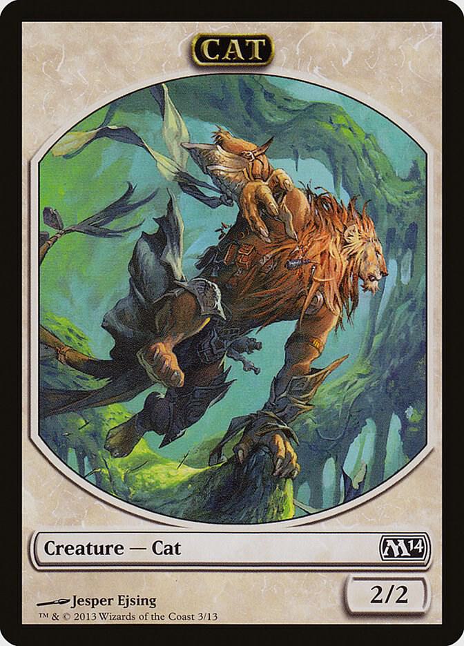 Cat Token [Magic 2014 (M14)] 3