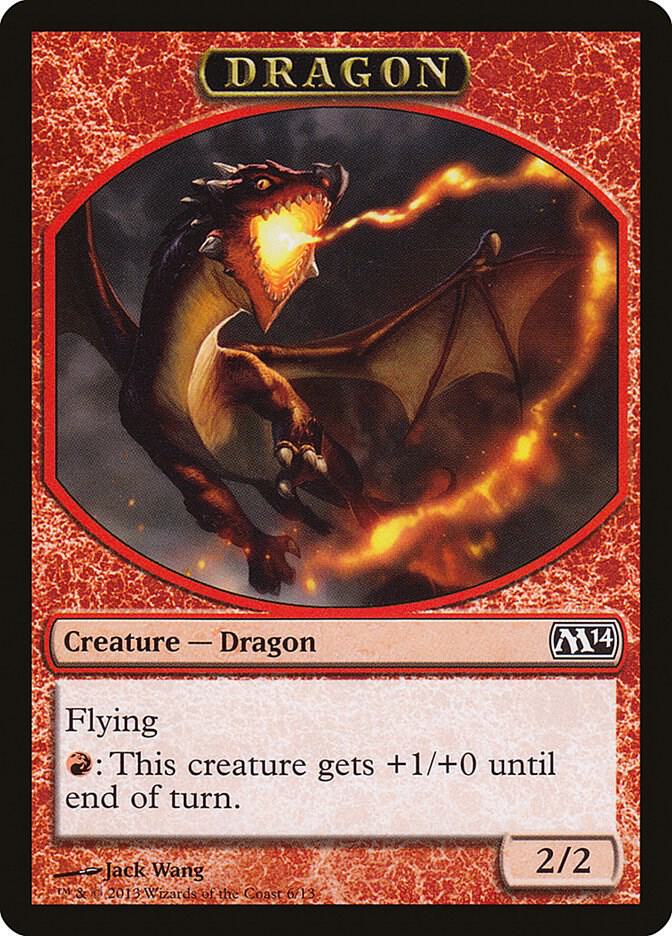 Dragon Token [Magic 2014 (M14)] 6