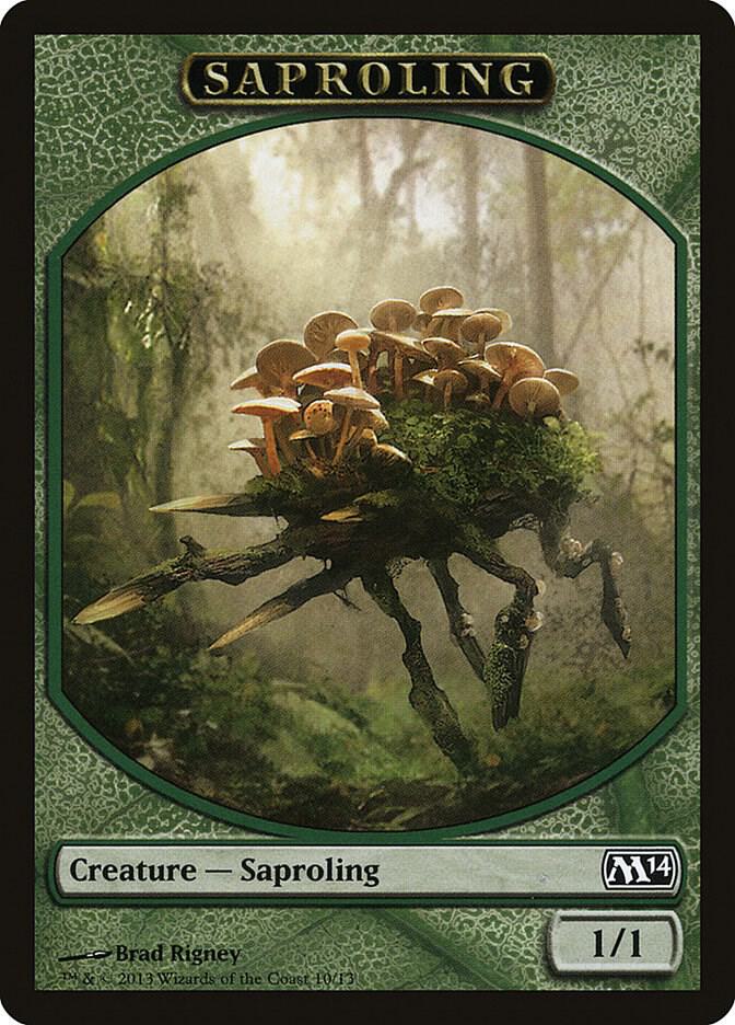 Saproling Token [Magic 2014 (M14)] 10